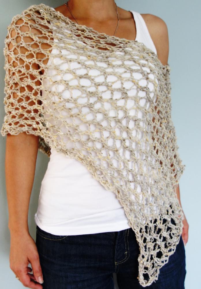 Hampton Lace Poncho