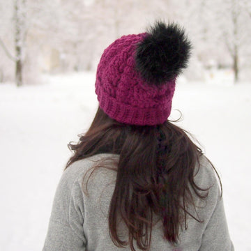 Cables & Bobbles beanie