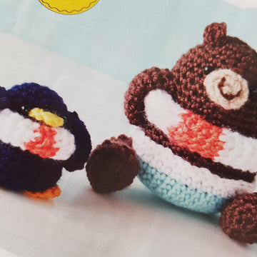 Beach Bear and Penguin