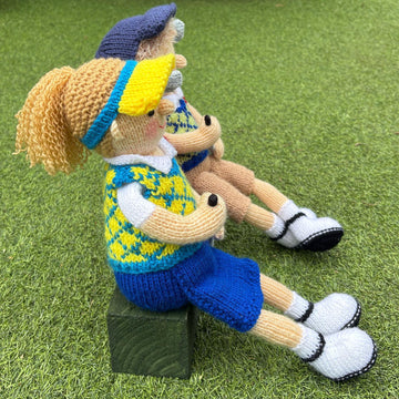 Gary and Geri the golfers