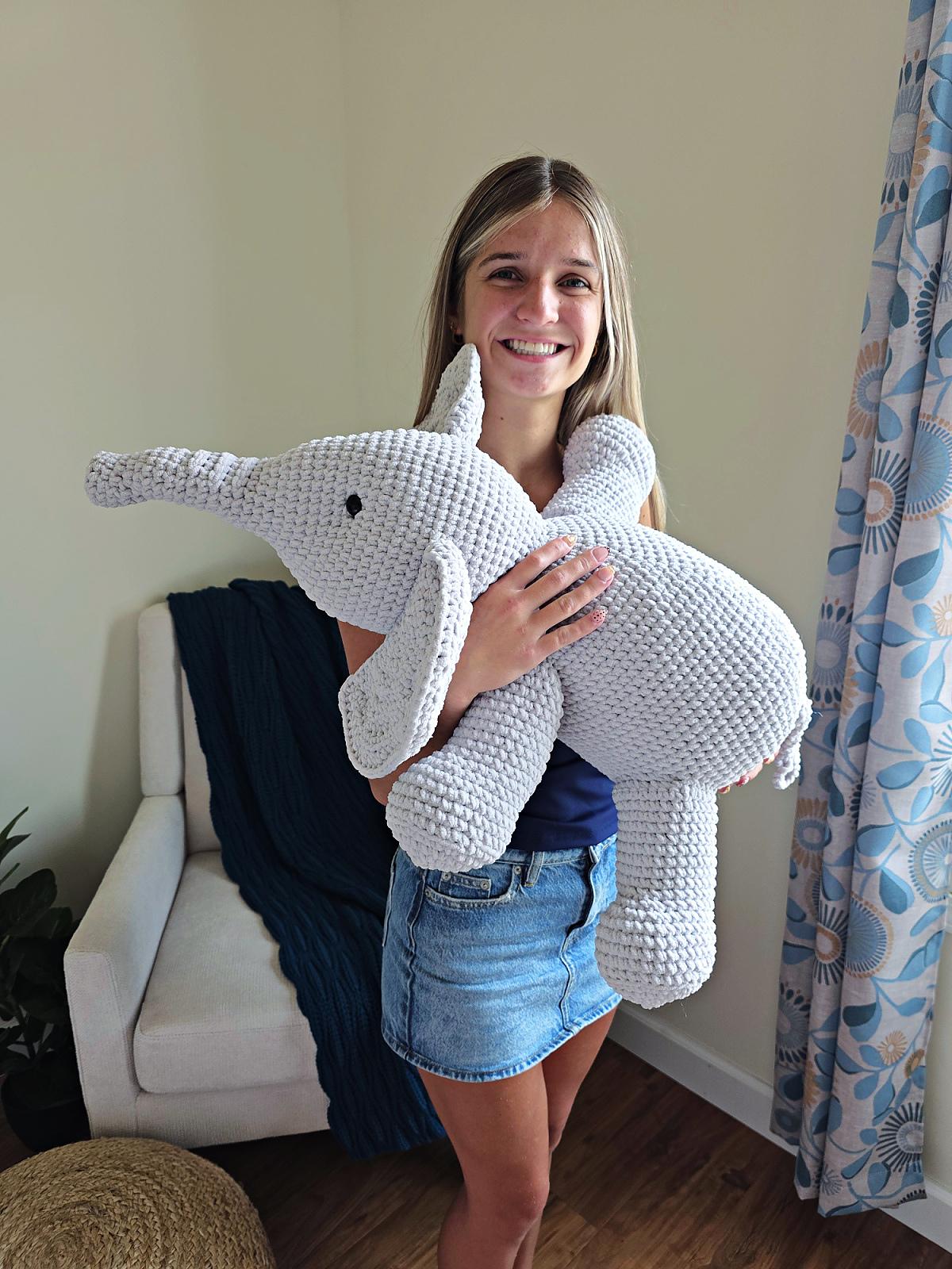 Eloise the Crochet Elephant