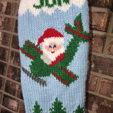Santa Pilot Stocking