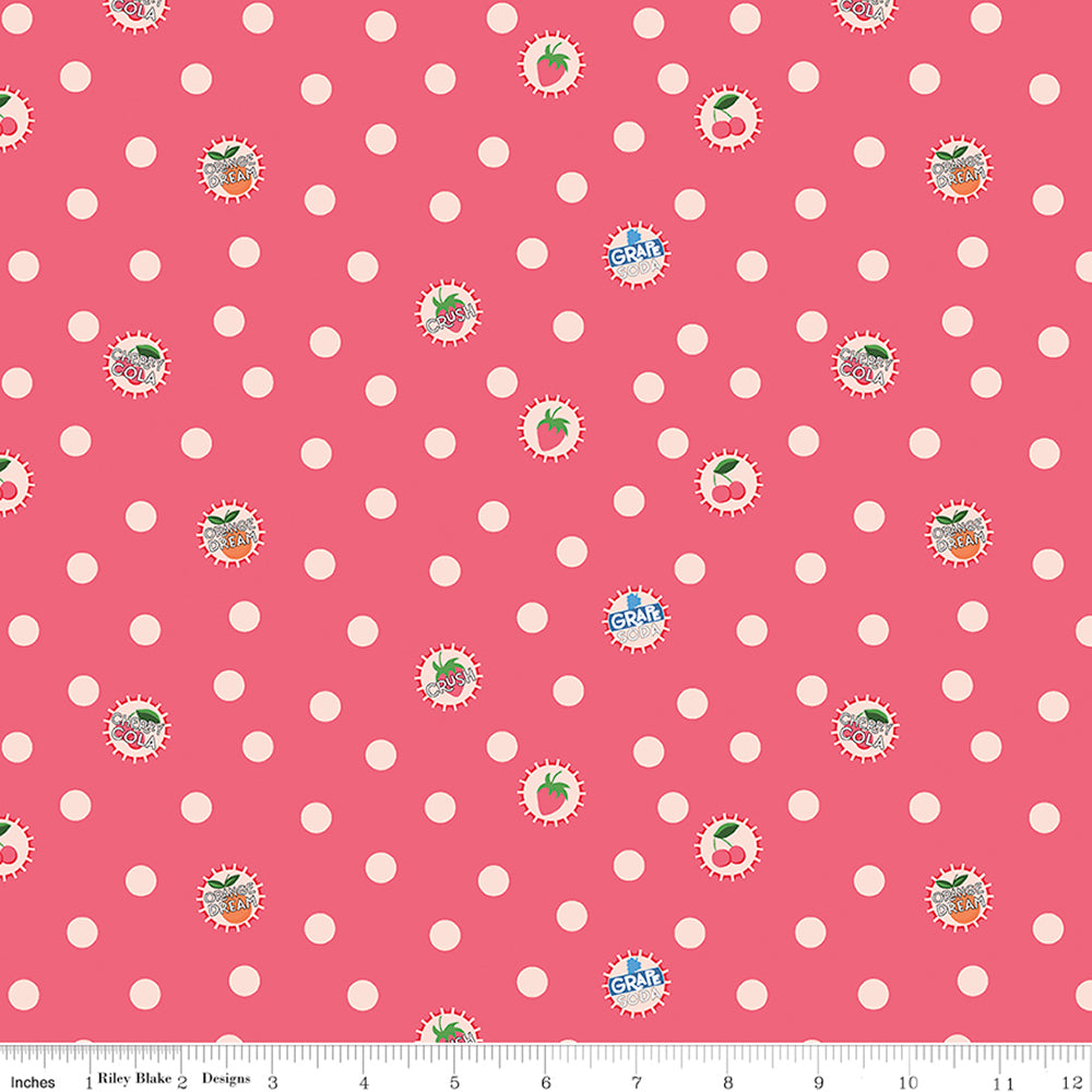 Riley Blake Summer Picnic - Pink - RBC10752TEAROSE