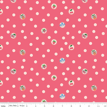 Riley Blake Summer Picnic - Pink - RBC10752TEAROSE