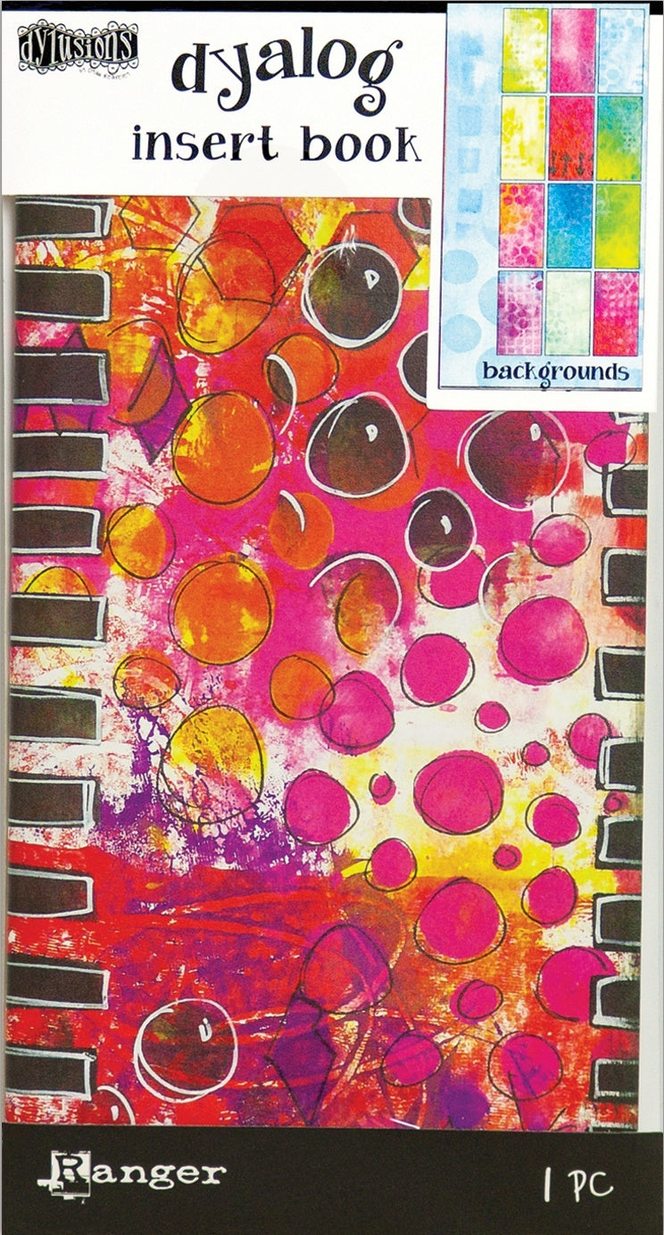 Ranger Dyan Reaveley's Dylusions Dyalog Insert Book 4.375"X8.25" - Backgrounds #2