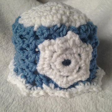 Snowflake Baby Hat