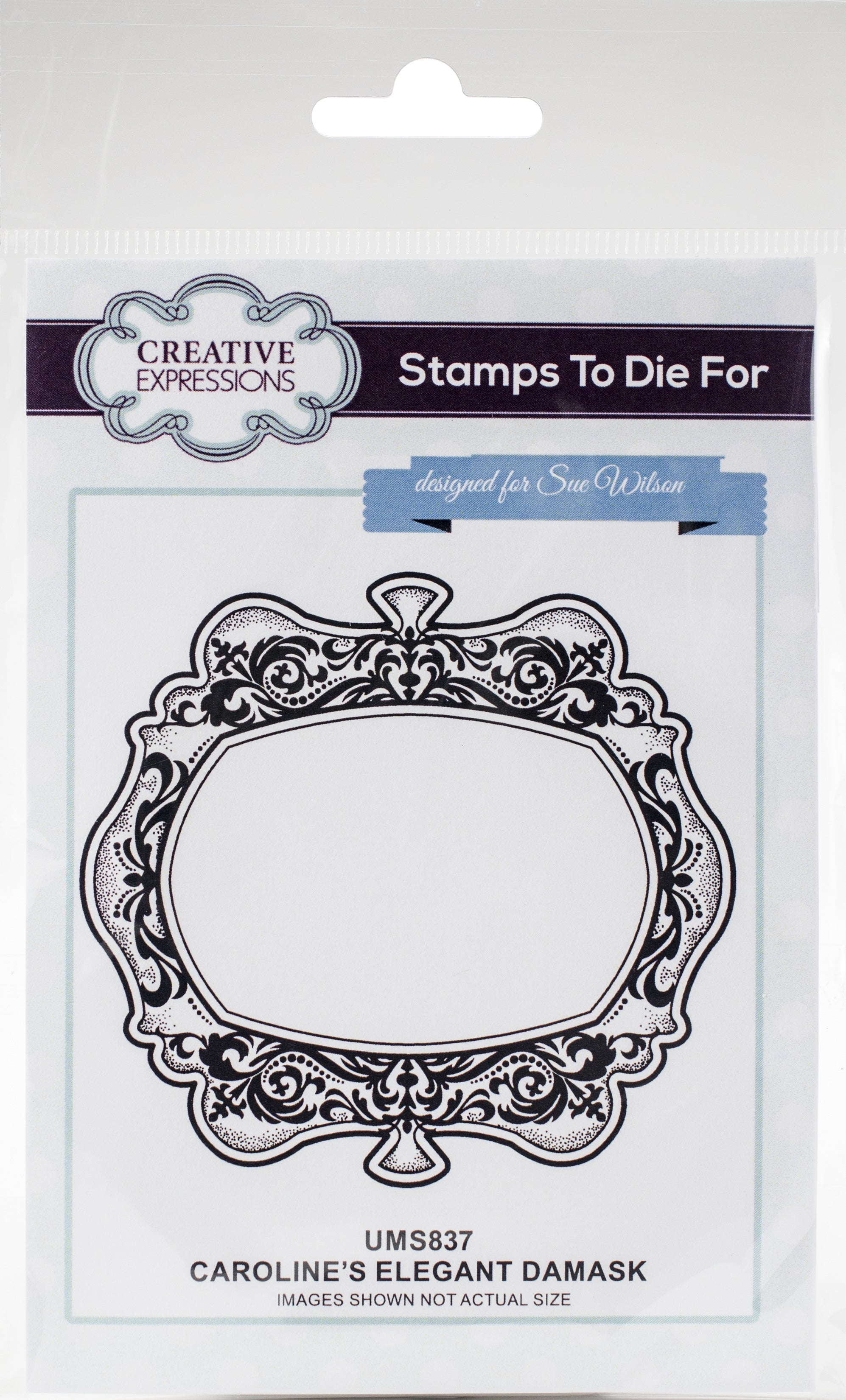 Creative Expressions Stamps To Die For By Sue Wilson - Elegant Damask
