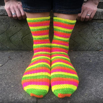 The Best Self-Striping Ribbed Socks in the World