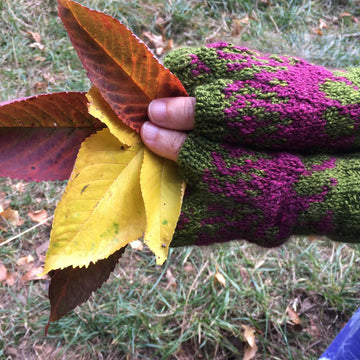 October Rose Mitts