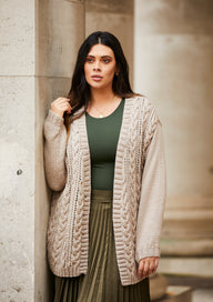 Krini Cardigan in Rowan Merino Aria - RM007-00009-DEP - Downloadable PDF
