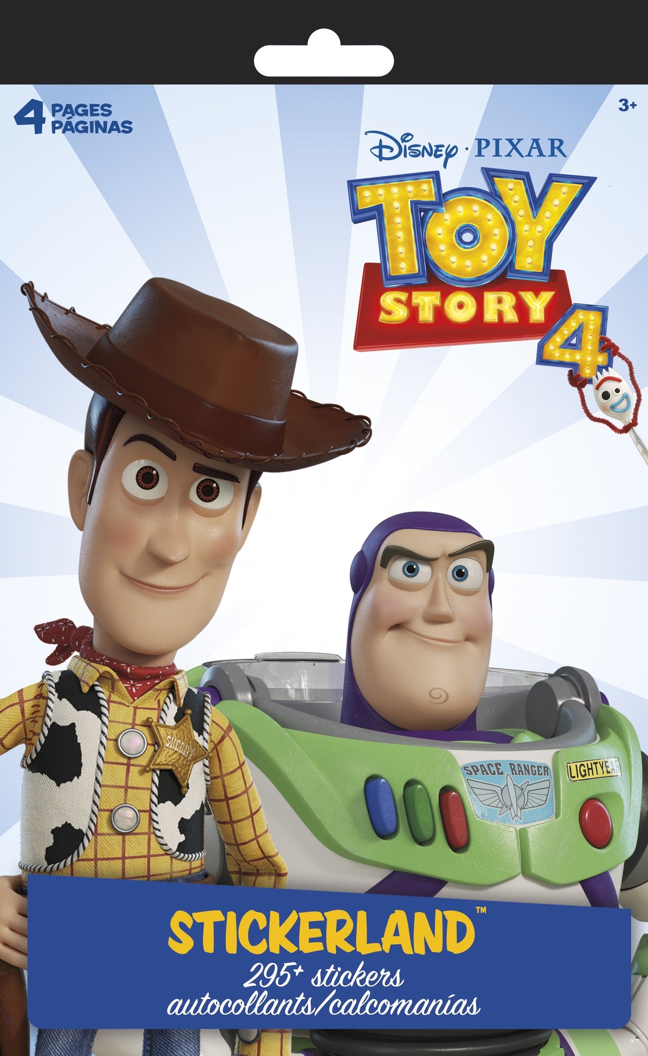 Trends International SnadyLion Disney Stickerland Pack - Toy Story 4, 4/Sheets