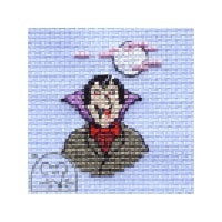 Mouseloft Stitchlets - Vampire Cross Stitch Kit - 64mm