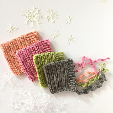 Ribbed Baby Bonnet