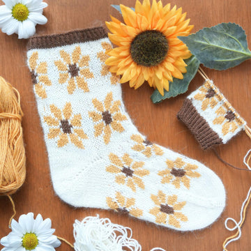 Summer Sunflower Socks