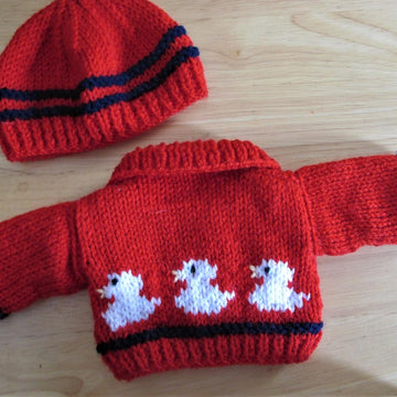 Miniland Doll Duck Jacket and Hat