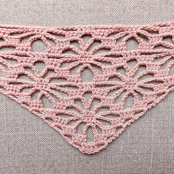 Crochet Bandana/Shawl Pattern/Chart #73