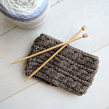 Cable Lovers' Ear Warmer