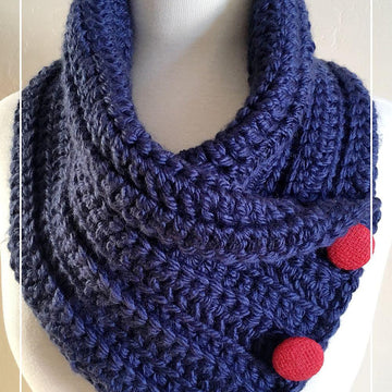 Crochet Chunky Neck Warmer