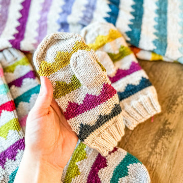 Candy Mountain Mittens