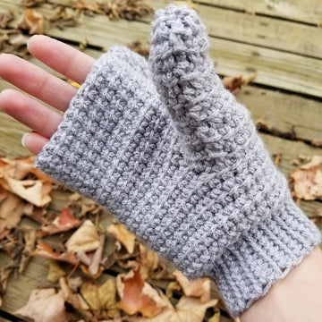 Linked Flop Top Mitten