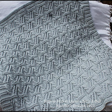 Cables and Lace Blanket