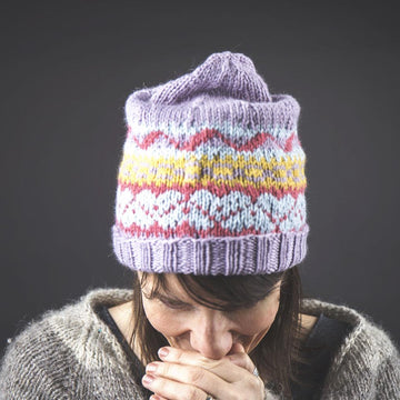 Four Fair-Isle Hats
