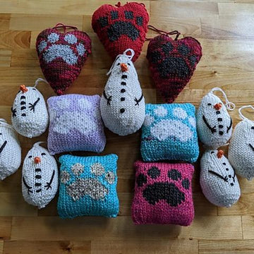Paw Print Heart