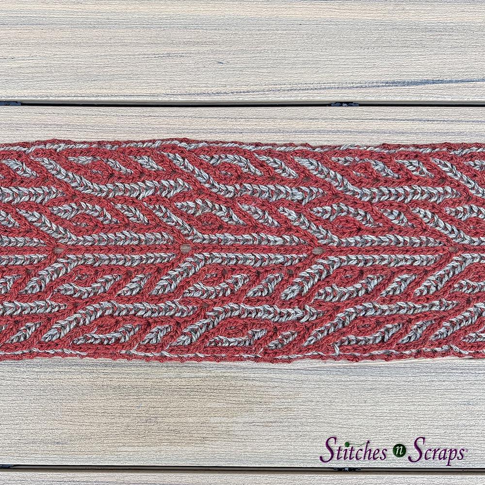 Rust and Shadows Scarf