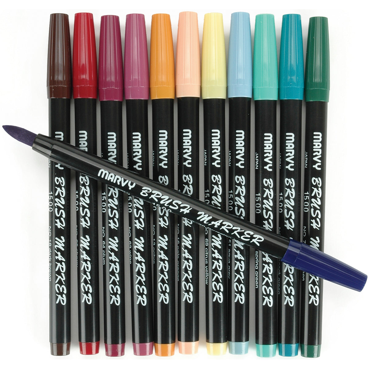 Uchida Brush Markers 12/Pkg - Victorian