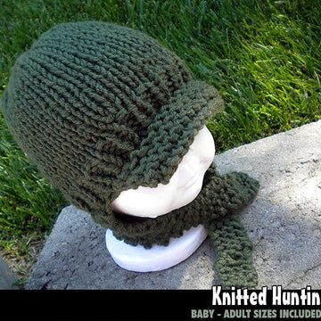 Knitted Hunting Hat