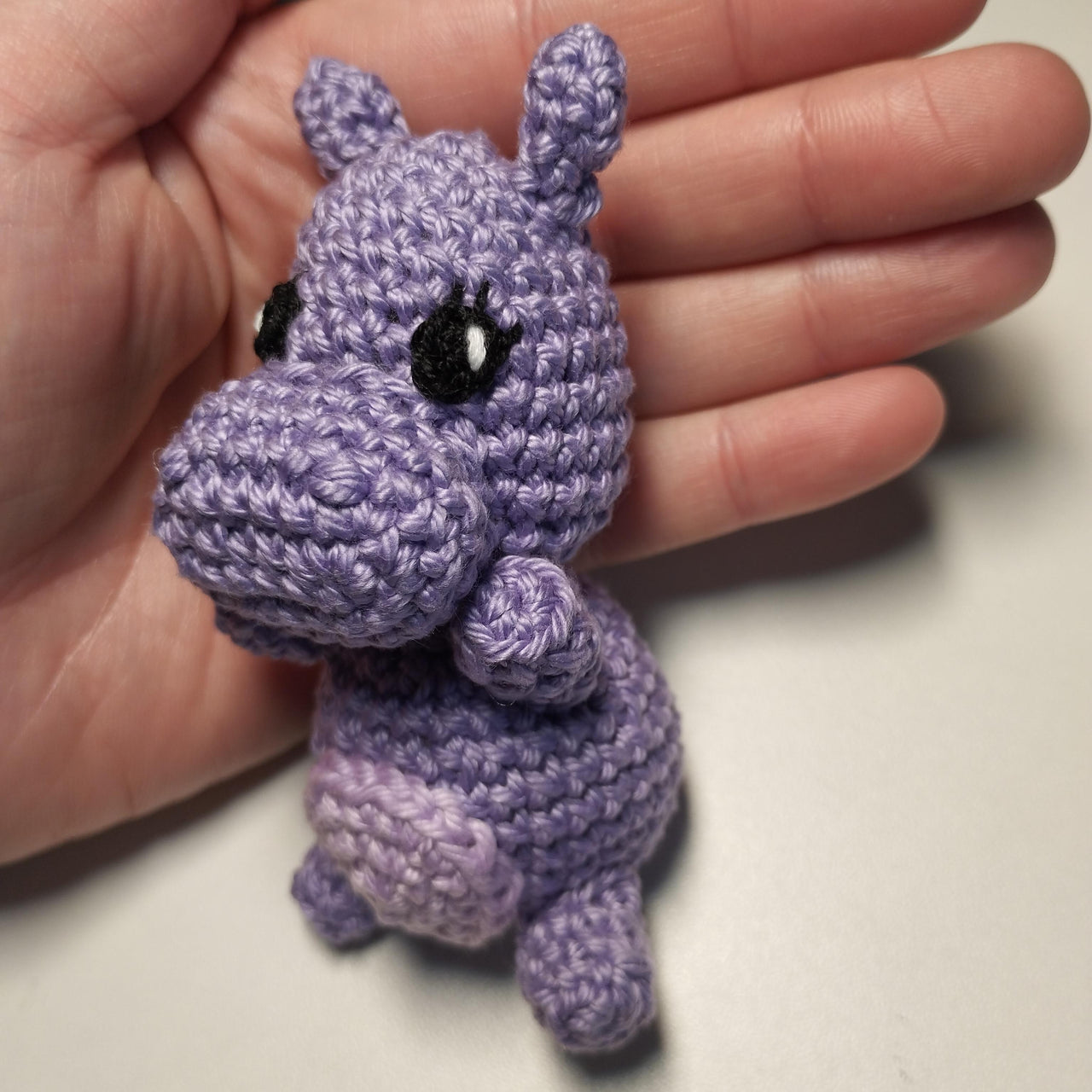 Mini Hippopotame Amigurumi
