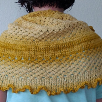 Lemon slice shawl