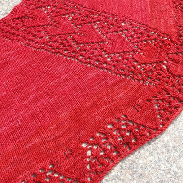 LOVE IN BLOOM [Revised] Lacy Shawl