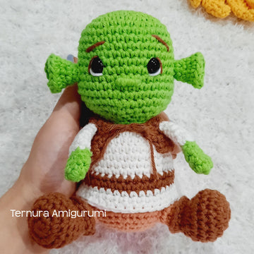 Häkelanleitung Shrek Amigurumi Deutsch