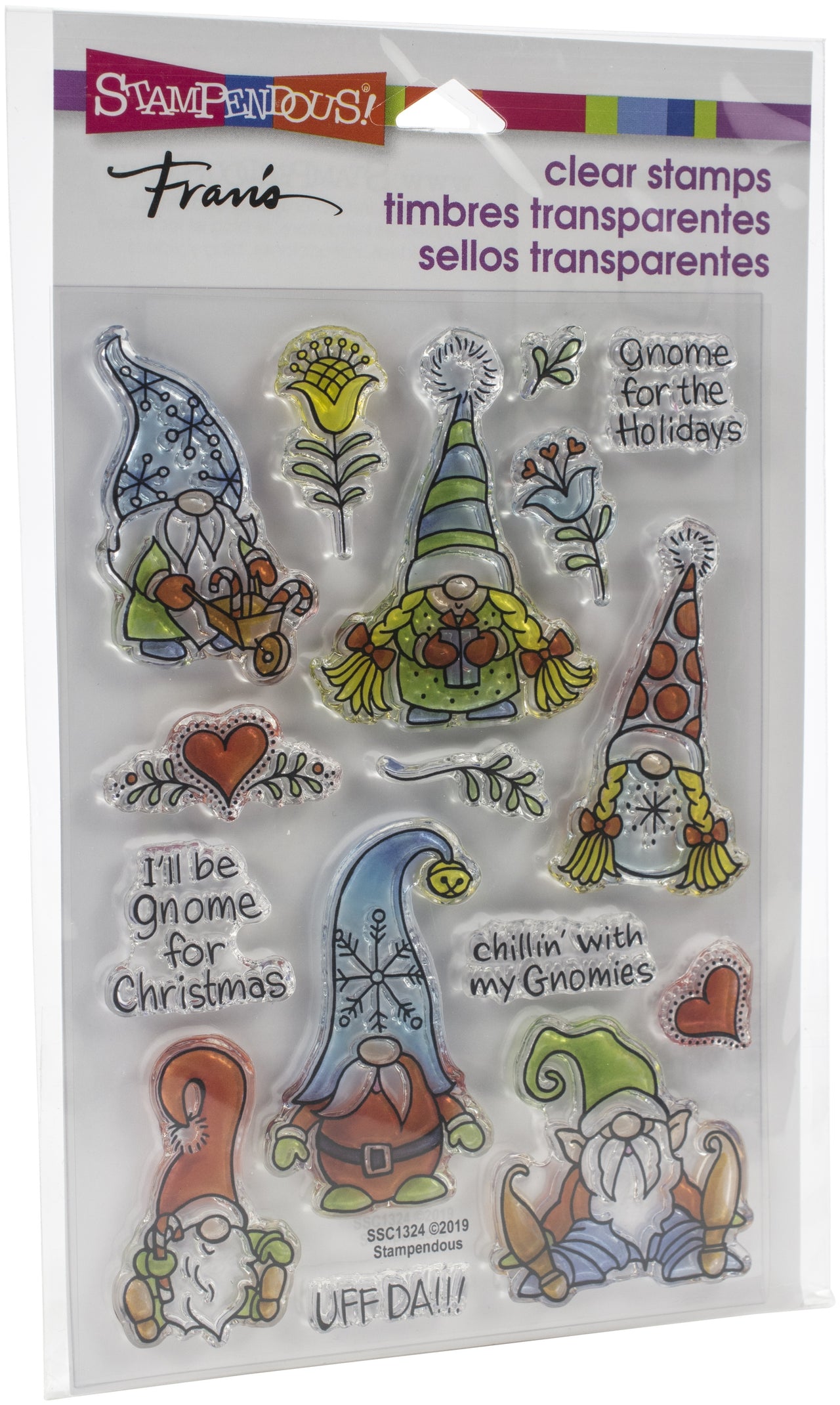 Stampendous Perfectly Clear Stamps - Holiday Gnomes