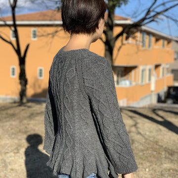 Cable A sweater