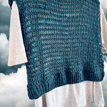 Metallic Crochet Crop Top