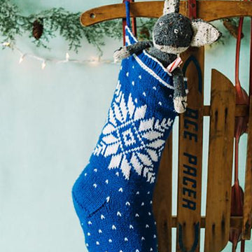Norwegian Snowflake Stocking