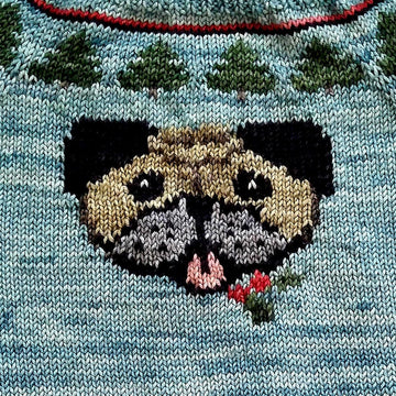 Holly Jolly Pug