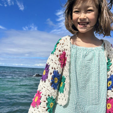 Butterfly Flower Cardigan