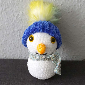 Häkelanleitung Schneemann Frosty