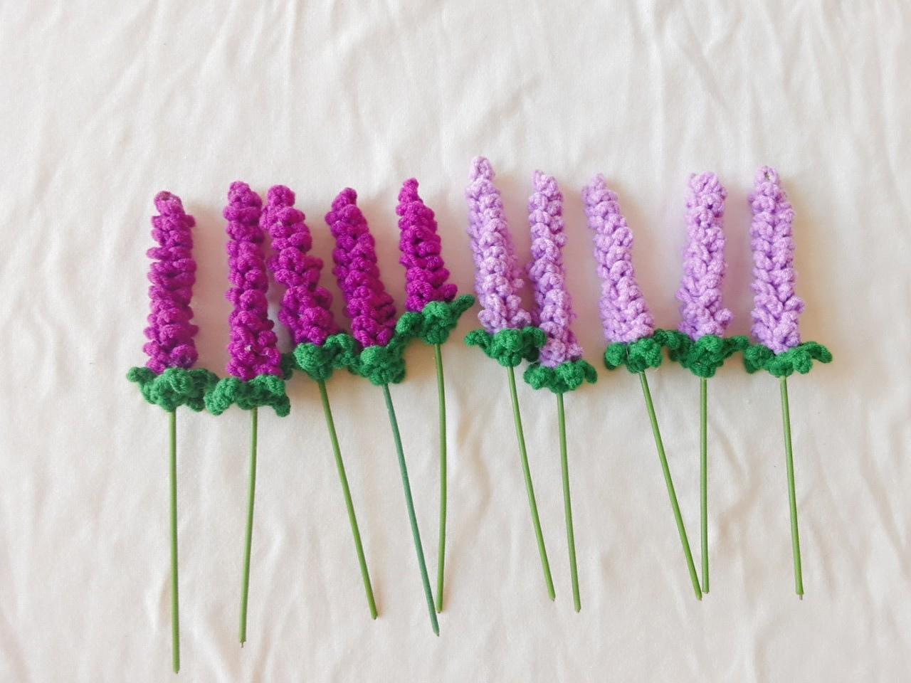 Lavender pot- Crochet pattern - PDF file - English
