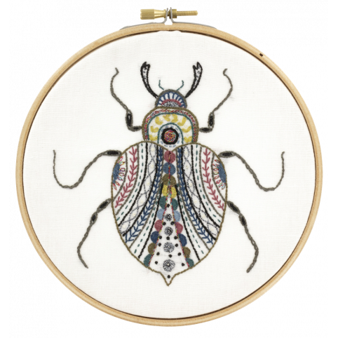 Un Chat Dans L'Aiguille Barnaby the Scarab Beetle Embroidery Kit