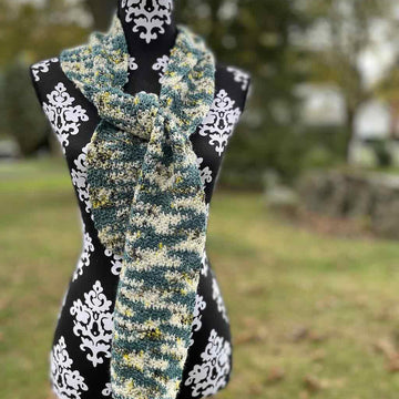 Quick Seed Stitch Scarf