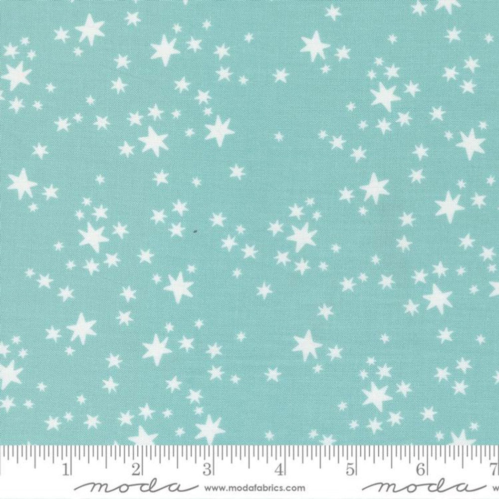 Moda Fabrics Delivered With Love - Aqua (25134-15)