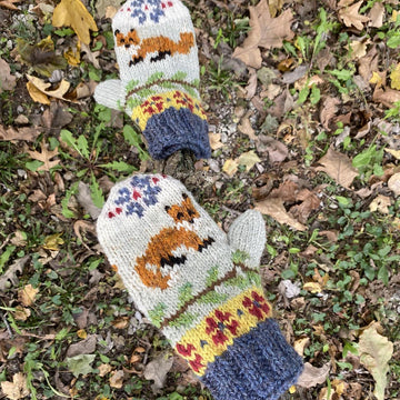 Woodland Fox Mittens