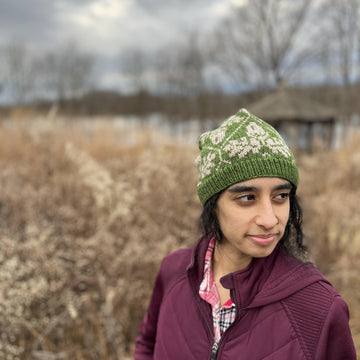 Acorn and Oak Hat (Knit)