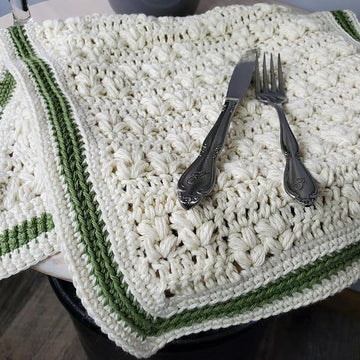 Ivory Sage Dish Towel