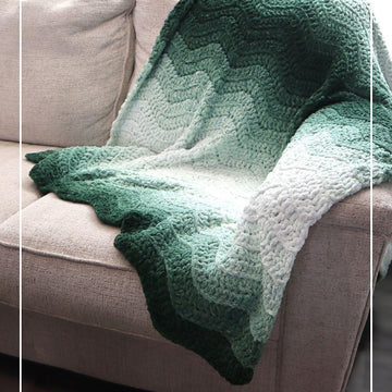 White Spruce Wavy Throw