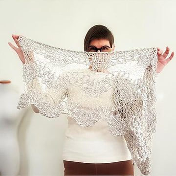 Shining shawl